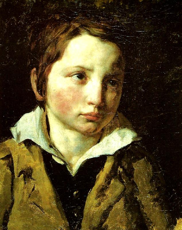 Theodore   Gericault jeune garcon